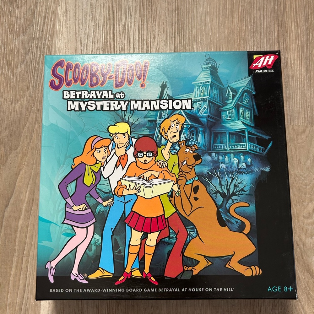 Scooby-Doo Betrayal at Mystery Mansion Board Game